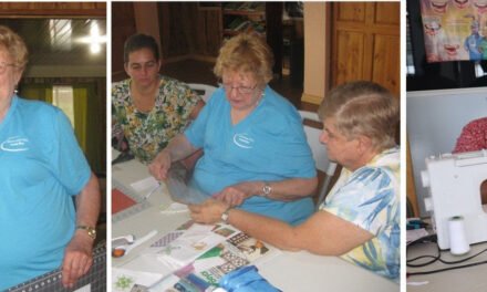 A tribute to Nancy Lee, our sewing teacher!